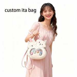 Sac Ita personnalisé avec motif de renard, pour festival, fête, voyage en plein air, imperméable, sac bandoulière pour femmes et filles - Product Image 3