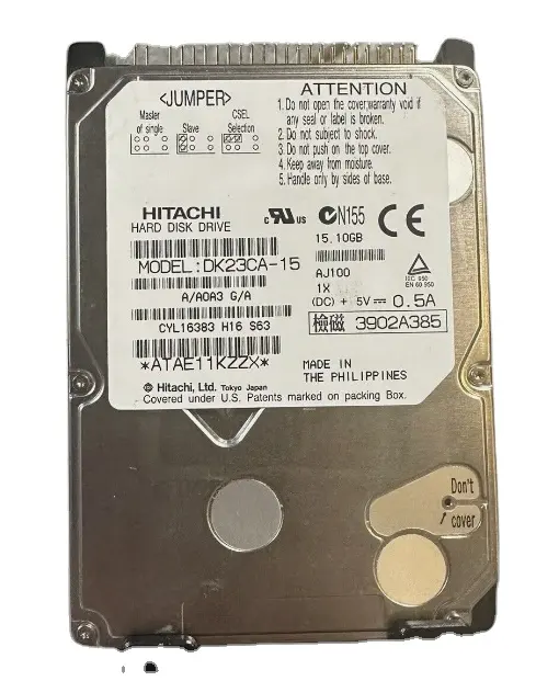 Industrial computer laptop DK23BA-50 , 5GB 2.5" HARD DRIVE ATA IDE for Hitachi