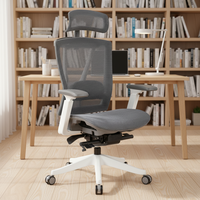 Chaises de bureau ergonomiques exécutives de luxe modernes de pleine maille à la maison avec le soutien lombaire