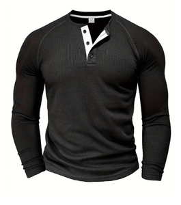 Camiseta de Primavera y Otoño para Hombre, Estilo Americano, Juvenil, Hua Ge Fu, Manga Larga, Corte Holgado, Deportiva - Product Image 3