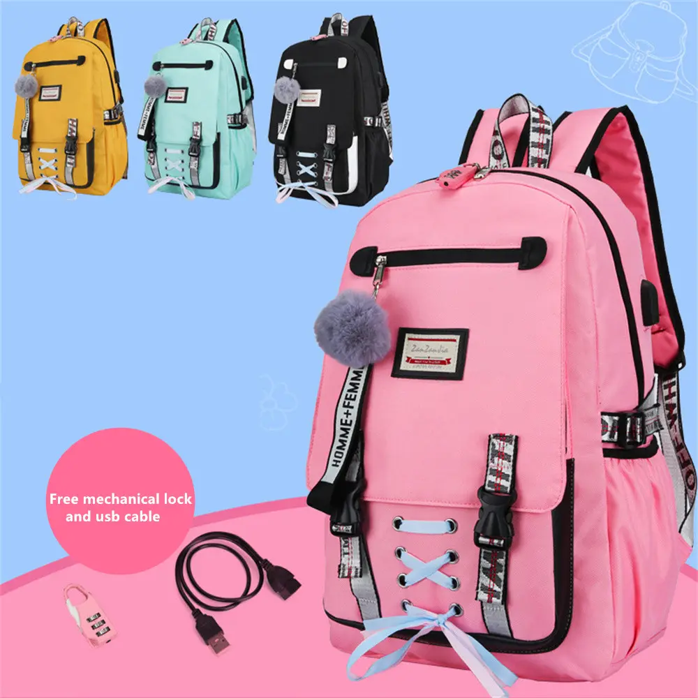 Amiqi 0658 toplu toptan öğrenci schoolbag kızlar sırt çantası kişilik moda stilleri uygun fiyat okul sezonu için geri