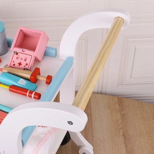 2024 nouveaux produits en <span class=keywords><strong>bois</strong></span> <span class=keywords><strong>docteur</strong></span> <span class=keywords><strong>chariot</strong></span> jouets best-seller Montessori <span class=keywords><strong>bois</strong></span> <span class=keywords><strong>docteur</strong></span> semblant jouer jouet ensemble pour enfants garçons filles CE - Product Image 5