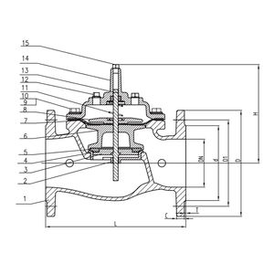 SK200X Waterdrukregelaar voor gebouwen & woningen PRV voor irrigatiesysteem - Product Image 2