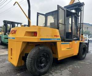 Chariot élévateur diesel d'occasion japonais TCM KOMATSU HELI FD160/FD150/FD100/FD250 de 15/16/25 tonnes avec moteur Isuzu, faible nombre d'heures de fonctionnement, à vendre - Product Image 5