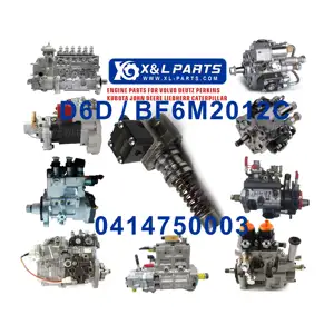 Pompe d'injection d'unité X & L 0414750003 20460075 pompe d'injection de carburant pour moteur Volvo D6D et Deutz BF6M2012C