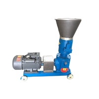 Hot sale factory price 125 household animal small feed pellet making machine pellet mill
