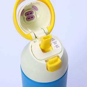 Nouvelle Tasse Thermos Transfrontalière en Acier Inoxydable Couleur Macaron Haute Valeur, Performance Thermique 6-12 Heures, Grande Capacité, Design Moderne - Product Image 4