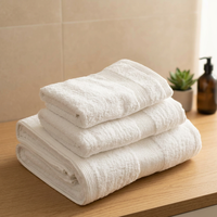 MA Özel Tasarım %100 Pamuklu Havlu Kumaşından Örme 6 Parça Banyo Havlusu Seti İşlemeli Logo Organik Düz Renk 700-899 GSM