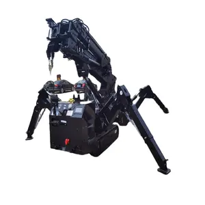 Cheap Price 5 Ton Mini Simple Crane Small Lifting Hydraulic Mechanical Crawler Spider Crane For Sale