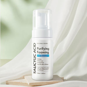 Groothandel <span class=keywords><strong>Best</strong></span> Verkopende Salicylzuur Schuimende Gezichtsreiniger Hydraterende Schone Huid Exfoliërende Gezicht Wassen - Product Image 5