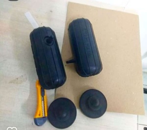 Sac à air en PU noir de haute qualité pour amortisseur arrière, personnalisable, gamme complète de spécifications. SHD SIHD XSHD <span class=keywords><strong>XISH</strong></span> MHD MIHD LHD LIHD - Product Image 3