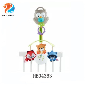 ของเล่นโมบายดนตรีสำหรับเด็กทารก <span class=keywords><strong>ราคา</strong></span>โรงงานขายส่ง โมบายติดเตียงรูป<span class=keywords><strong>นก</strong></span><span class=keywords><strong>ฮูก</strong></span> มีเสียงเพลง - Product Image 2
