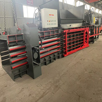 Presse à balles hydraulique horizontale entièrement automatique pour ferraille métallique