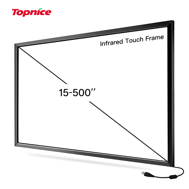 IR 32" 43" 50'' 55" Infrared Multi Touch Overlay Frame General Open Frame for Touch Screen Monitor