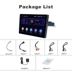 9 pouces Android 1Din autoradio lecteur multimédia écran tactile stéréo vidéo Support Carplay DSP 360 caméra 8 core lecteur <span class=keywords><strong>Dvd</strong></span> de voiture - Product Image 5