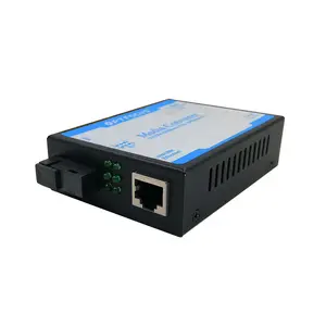 Neuankömmling 10 Gigabit Ethernet Fiber Media Converter WDM 20km Fast Converter De Midia für Glasfaser geräte