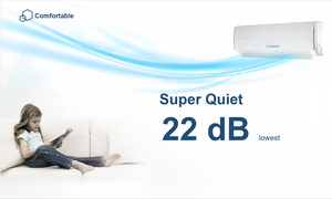 Treo tường điều hòa không khí R32 110V/220V 24000BTU INVERTER mini chia điều hòa không khí điều khiển thông minh cho công ty quảng cáo - Product Image 5