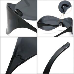 Gafas de Sol Futuristas de Gran Tamaño, Estilo Punk Y2K, Sin Montura, para Hombre y Mujer, Gran Venta 2023 - Product Image 6