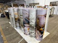 Papier peint 3D de haute qualité, autocollant mural pour la décoration de la maison, pour le salon, le mur derrière la télévision et les applications de cuisine/salle de bain