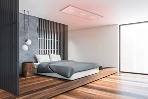 800W Infrared Wall-Mounted Heater Smart App-<b>Control</b> Energy Saving Carbon Crystal Overheat Protection Metal Construction - Product Image 5