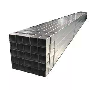 130*130*1200 Tubo de acero Gi ERW de bajo carbono Soldadura galvanizada en caliente Sección hueca rectangular cuadrada SABS GS TISI - Product Image 6