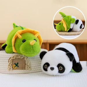Personnalisable 8 pouces mignon PP coton brodé Animal Zoo jouets en peluche beaux <span class=keywords><strong>animaux</strong></span> <span class=keywords><strong>de</strong></span> dessin animé personnalisables doux - Product Image 5
