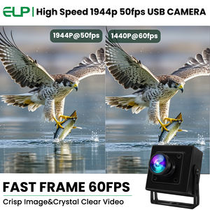 USB-камера ELP Global Shutter |   5 МП 50 кадров/с и 2 МП 60 кадров/с |   Миниатюрная широкоугольная камера для ПК для съемки быстрого движения - Product Image 4