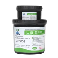 PCB光沢緑色液体PCB LPIエッチングおよびめっきソルダーレジストインク
