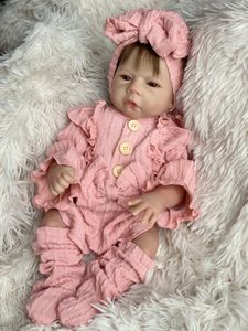 R & B bébé gros Kit de poupée Reborn Benes De Para Pi poupées de goudron réel <span class=keywords><strong>Miniland</strong></span> caucasien pleine silicone Reborn bébé poupées - Product Image 2