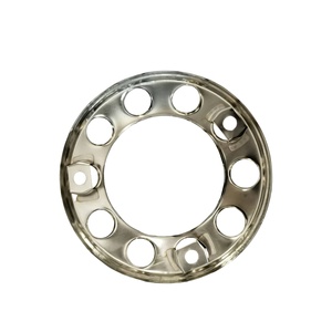 Couvercles de roues en acier inoxydable de haute qualité pour camions Volvo, électro-plaqués, 22709903 1575631 3988730 7403988730 7422709903 - Product Image 3