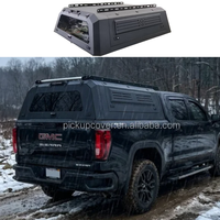 Auvent de camion en aluminium, auvent rigide imperméable pour camionnette, traitement antirouille, Dodge Ram 1500, Ford F150, Toyota Tacoma, Hilux