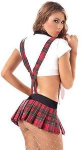 Student cosplay sexy lingerie hete erotische ondergoed sexy schoolmeisje uniform sekskleding kostuum voor vrouwen - Product Image 3