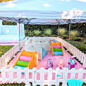 Équipement de jeu intérieur portable commercial pour enfants, idéal pour les centres commerciaux, parfait pour les fêtes et la location, collection en gros pour bébés et jeunes enfants. - Product Image 1