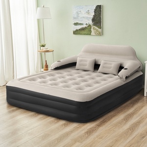 Matelas gonflable de camping avec tête de lit, matelas gonflables portables - Product Image 2