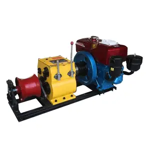 Điện áp cao trên không đường dây truyền tải 3 tấn winch đường dây trên không winch Cáp Kéo winch