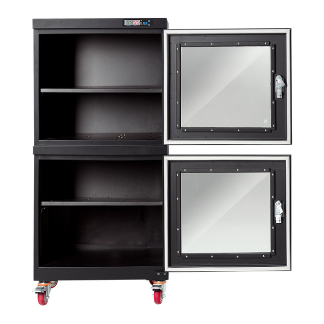 Electronic Storage N2 Drying Cabinet Automatic PLC Control Stainless Steel 880L Capacity Nitrogen Moisture-proof Humidity