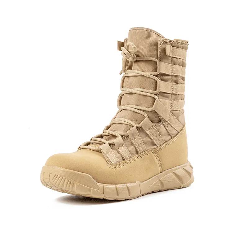 Ultralight Zipper Breathable Brown Desert Boots