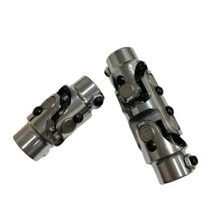 Cardan Joint Universal Joint Chromed Steel Double Cardan Steering Shaft Universal U Joint For Vehicle Steering Systems