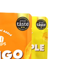 Échantillon Gratuit : Sachet Doypack en Plastique Thermoscellable avec Fermeture Zip pour Emballage Alimentaire (Chips, Biscuits, Mélange de Grains, Snacks) – Impression Gravure