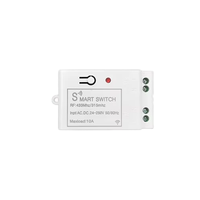 Interrupteur à distance à huit boutons KAIYI, 220V 10A IP65, portée de 10m à 50m, sans fil RF, alimenté par batterie, matériau ABS, contrôle