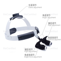4.0X 5.0X 6.0X High Magnification Dental Surgical Loupes Kepler Magnifier With Headband and Glasses Frame