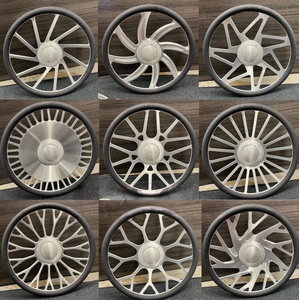 <span class=keywords><strong>Volant</strong></span> Kryvex pour Chevrolet Impala SS, style rétro, en alliage brossé, 3 branches, 15 pouces, avec poignée en cuir - Product Image 5