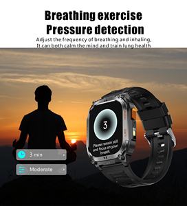 Reloj Inteligente Dodobit con GPS para Exteriores, Brújula DT09, Monitor de Actividad Física, Música, Llamadas Bluetooth, Deportes, Altitud, Presión Atmosférica, para Hombre - Product Image 4