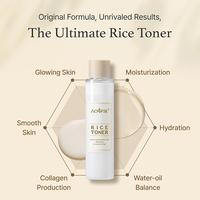 Meilleur visage toner pores minimiseur à base de plantes organique apaisant éclaircissant peau riz toner
