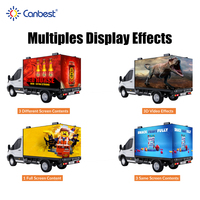 P4 publicité commerciale numérique en couleur, panneau d'affichage de véhicule, panneaux, camion Mobile, écran d'affichage Led, extérieur