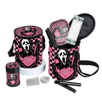 Kit d'accessoires de fumage tendance, nouveau design, vente en gros : sac à tabac, plateau à rouler en métal, broyeur à herbes, machine à rouler