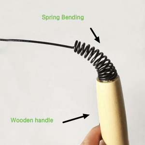 Entrega Rápida: Juguete para Gatos con Varita de Madera CFA, Plumas y Campana, Cabezal de Repuesto Extraíble y Duradero, Juguete para Rascar para Gatos - Product Image 4