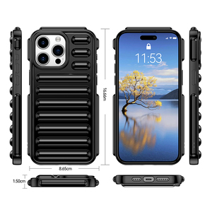 Nouvelle <span class=keywords><strong>coque</strong></span> de téléphone capsule tendance pour <span class=keywords><strong>iPhone</strong></span> 16, <span class=keywords><strong>coque</strong></span> antichoc en TPU <span class=keywords><strong>antidérapante</strong></span> avec airbag pour <span class=keywords><strong>iPhone</strong></span> <span class=keywords><strong>11</strong></span> 12 13 14 15 16 pour Samsung S25 - Product Image 5