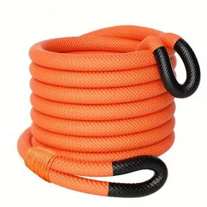 Cuerda redonda de nailon DE DOBLE TEJIDO de alta resistencia: cuerda de tracción de polímero para rescate y tracción al aire libre - Product Image 1