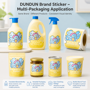 Custom Product Label Vinyl Adhesive <b>Waterproof</b> Logo <b>Sticker</b> Gold Foil Cosmetic Label Paper Printing Bottle <b>Sticker</b> - Product Image 3